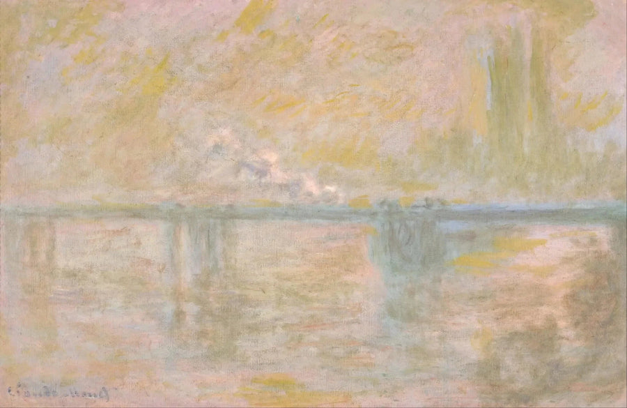 Charing Cross-bron i London - Claude Monet