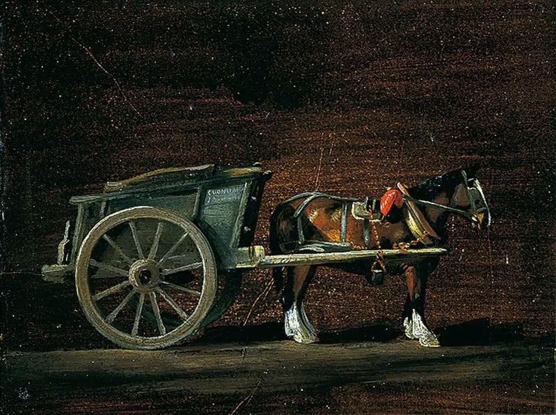 Gårdsvagn, hästdraget - John Constable