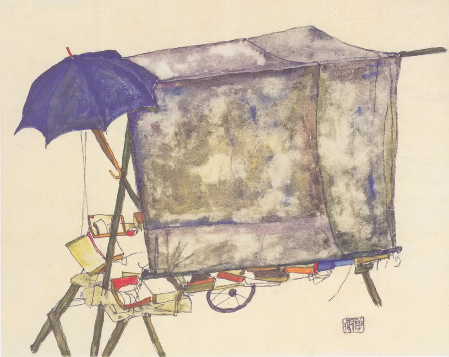 Gatukärra - Egon Schiele