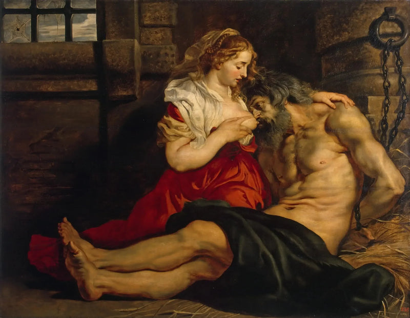 Romersk välgörenhet - Peter Paul Rubens