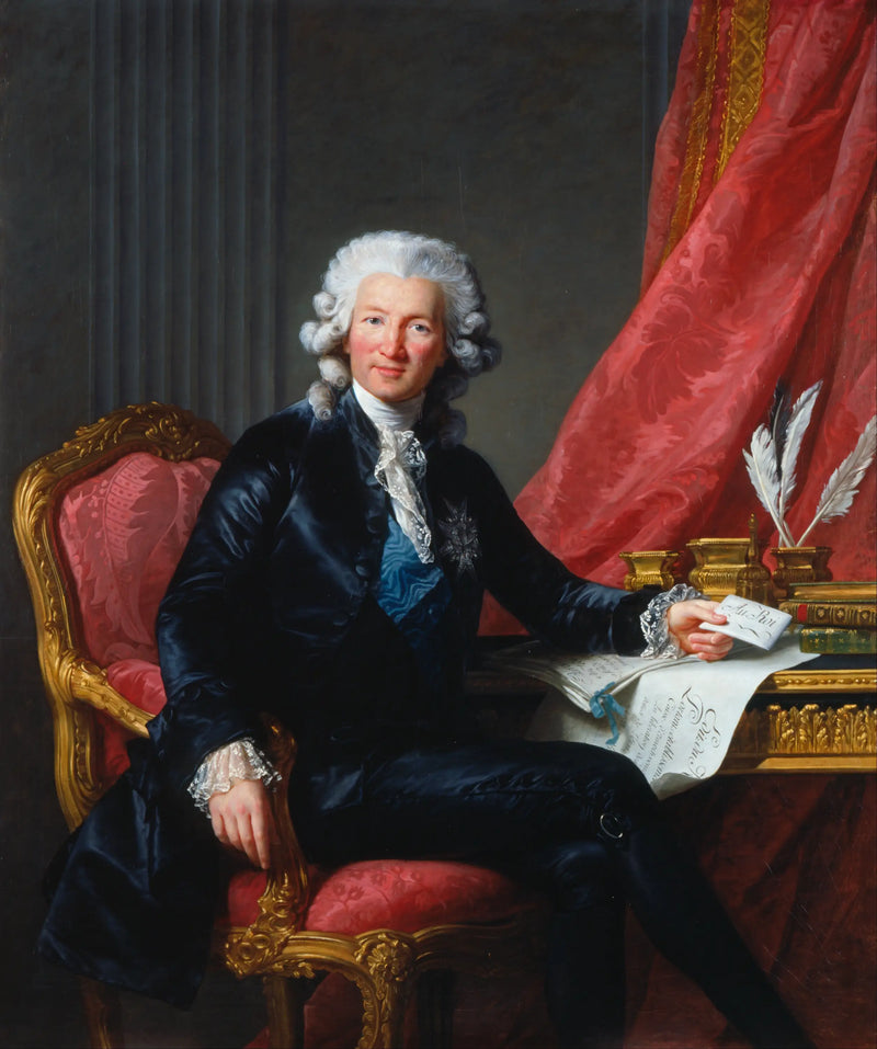 Charles-Alexandre de Calonne (1734-1802) - Élisabeth Vigée Le Brun