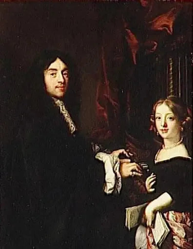 Charles Couperin och målarens dotter - Claude Lefèbvre