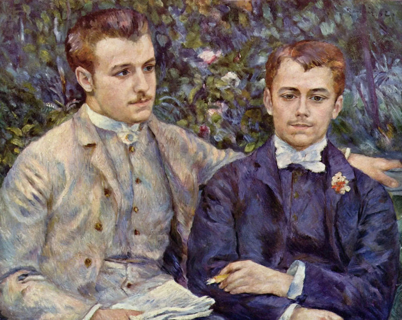 Charles och Georges Durand-Ruel - Pierre-Auguste Renoir