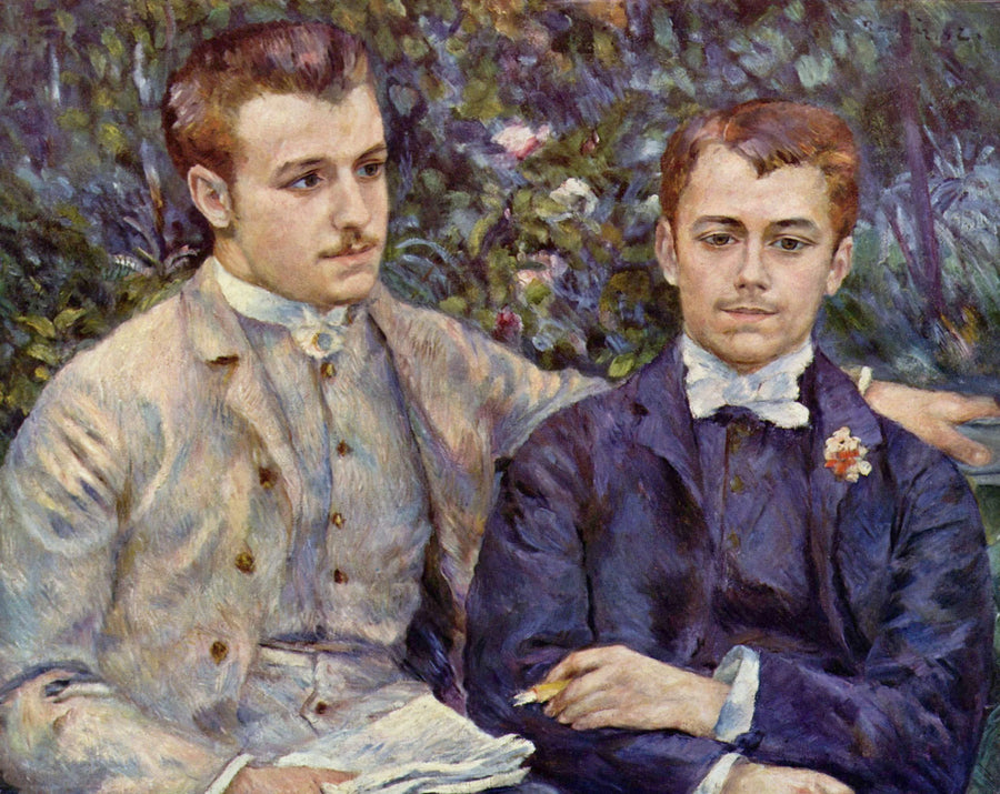 Charles och Georges Durand-Ruel - Pierre-Auguste Renoir