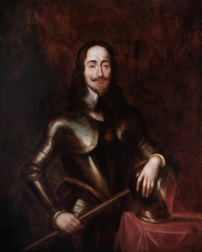 Karl I (1600-1649), i rustning - Antoine van Dyck