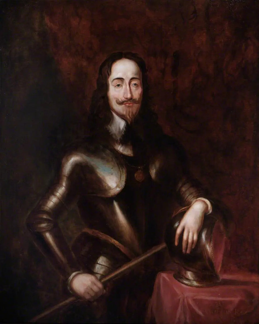 Karl I (1600-1649), i rustning - Antoine van Dyck