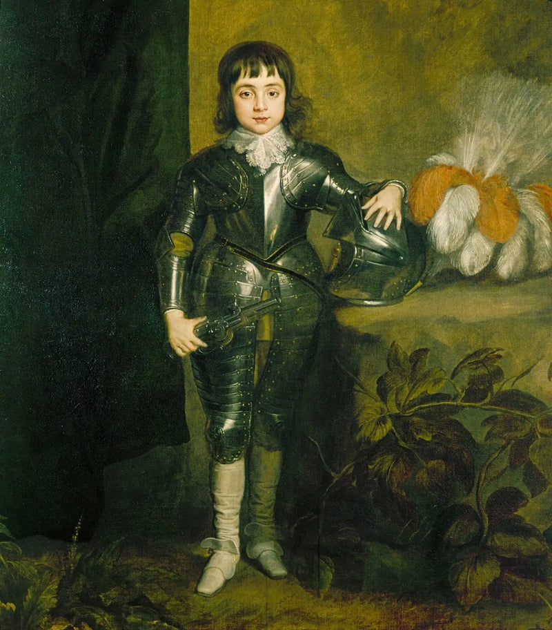 Charles II när han var prins av Wales (1630-1685) - Antoine van Dyck