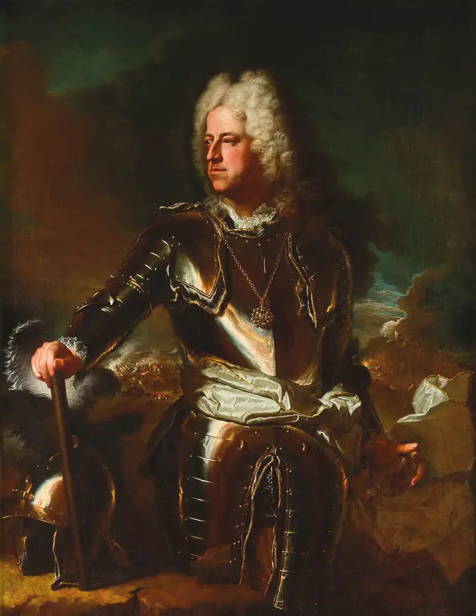 Charles III Ferdinando de Gonzague, hertig av Mantua - Hyacinthe Rigaud