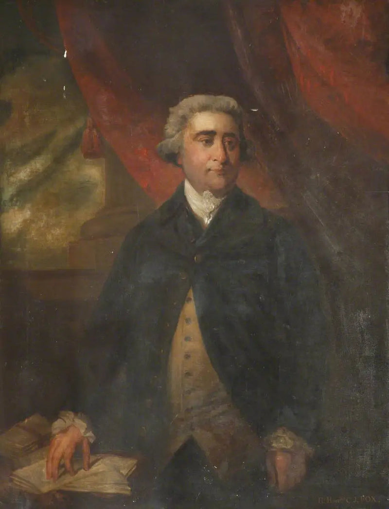 Charles James Fox (1749–1806), parlamentsledamot, statssekreterare (1782) - Joshua Reynolds