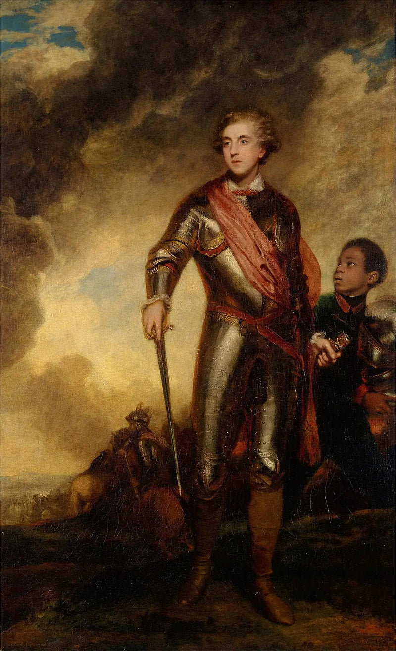 Charles Stanhope, tredje earl av Harrington, och Marcus Richard Fitzroy Thomas - Joshua Reynolds