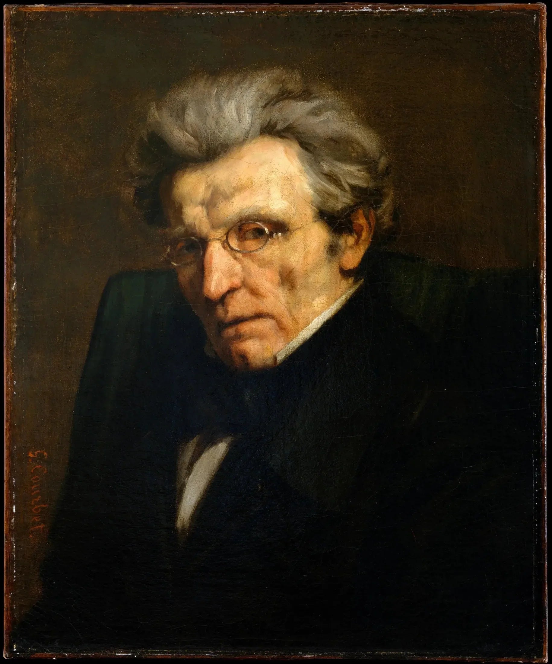 Charles Suisse - Gustave Courbet image 1 copie peinte à la main à l’huile