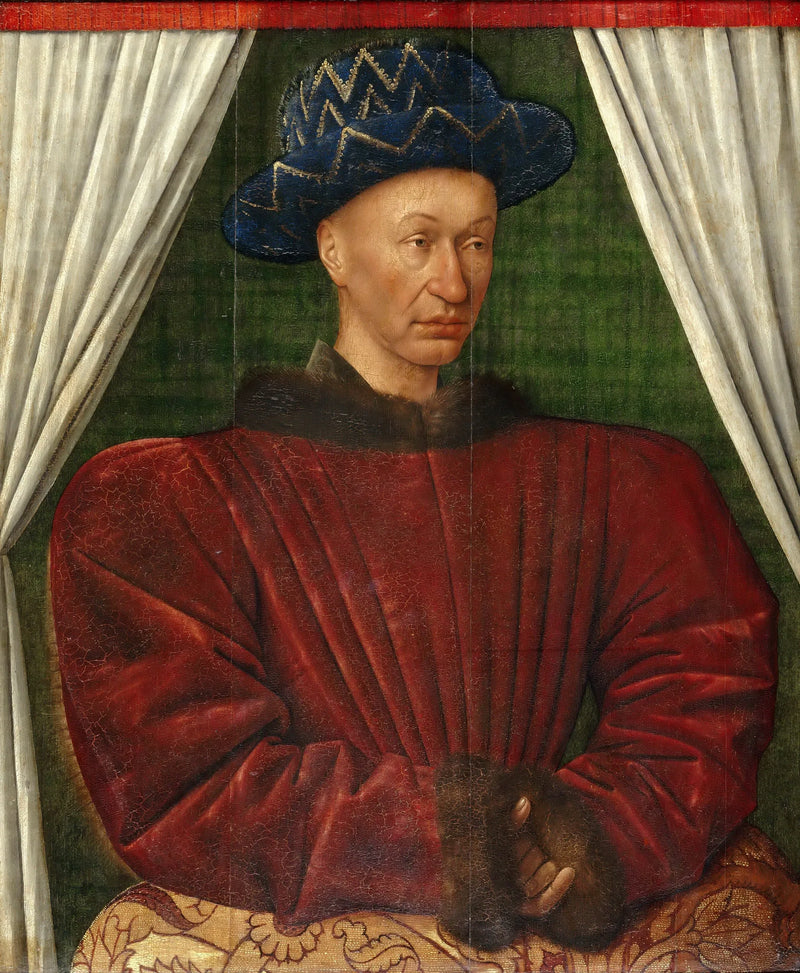 Charles VII, kung av Frankrike - Jean Fouquet