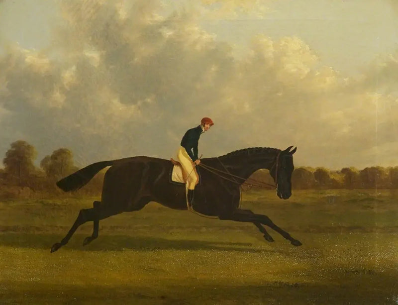 Charles XII, vinnare av Saint Léger, 1839 - John Frederick Herring, Sr.
