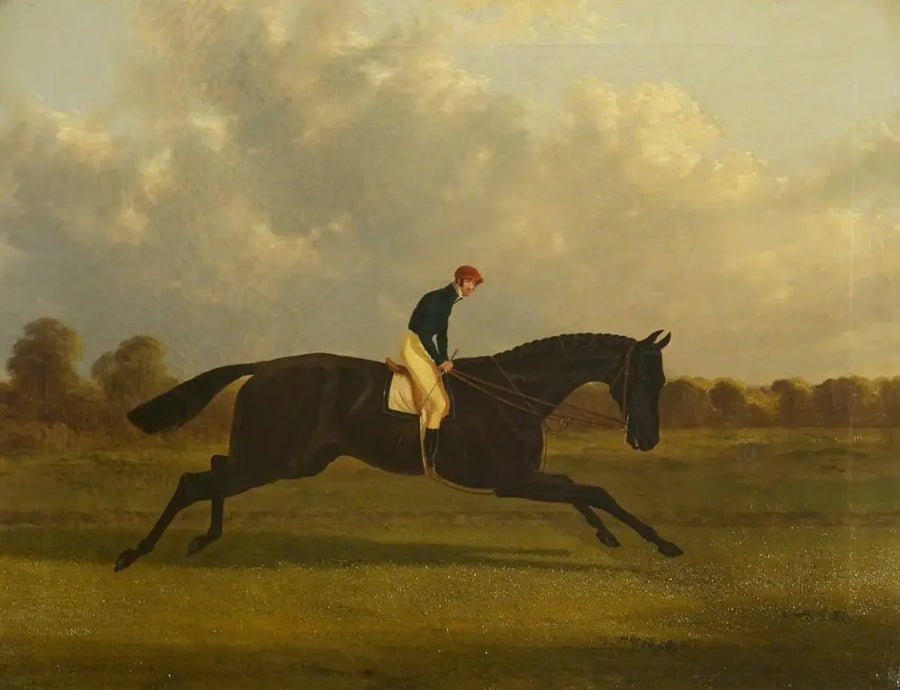 Charles XII, vinnare av Saint Léger, 1839 - John Frederick Herring, Sr.