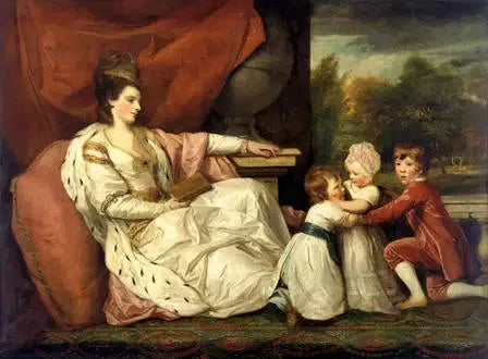 Charlotte (Grenville), Lady Williams-Wynn (1754-1830) och hennes barn - Joshua Reynolds