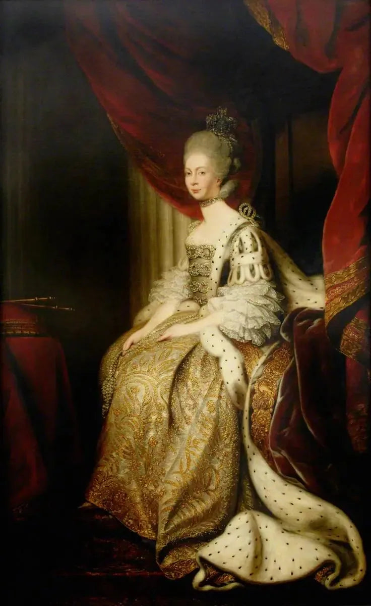 Charlotte-Sophie av Mecklenburg-Strelitz (1744–1818), drottninggemål till George III - Joshua Reynolds