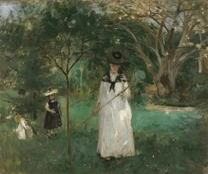 Fjäriljakt - Berthe Morisot