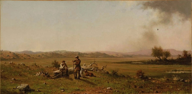 Jägare i vila - Martin Johnson Heade