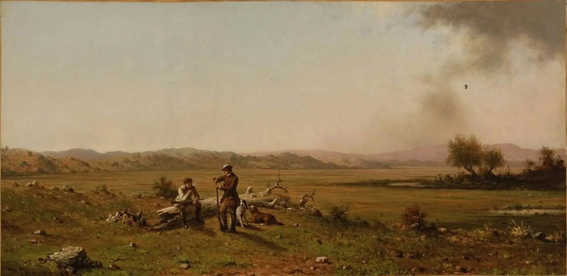 Jägare i vila - Martin Johnson Heade
