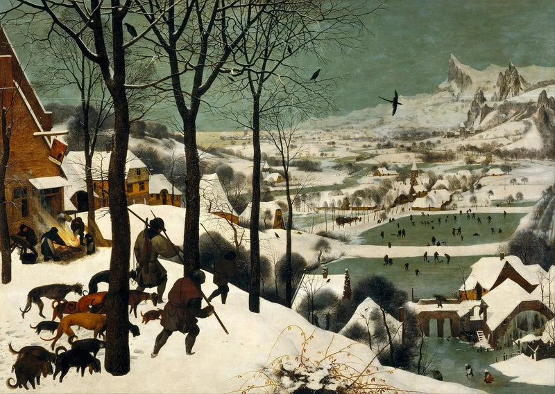 Jägare i snön - Pieter Brueghel den äldre
