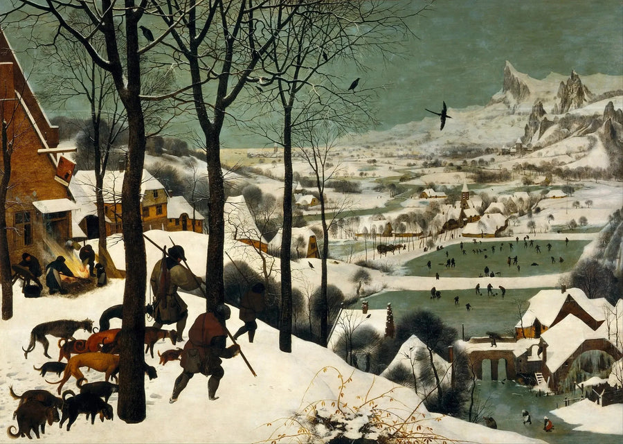 Jägare i snön - Pieter Brueghel den äldre