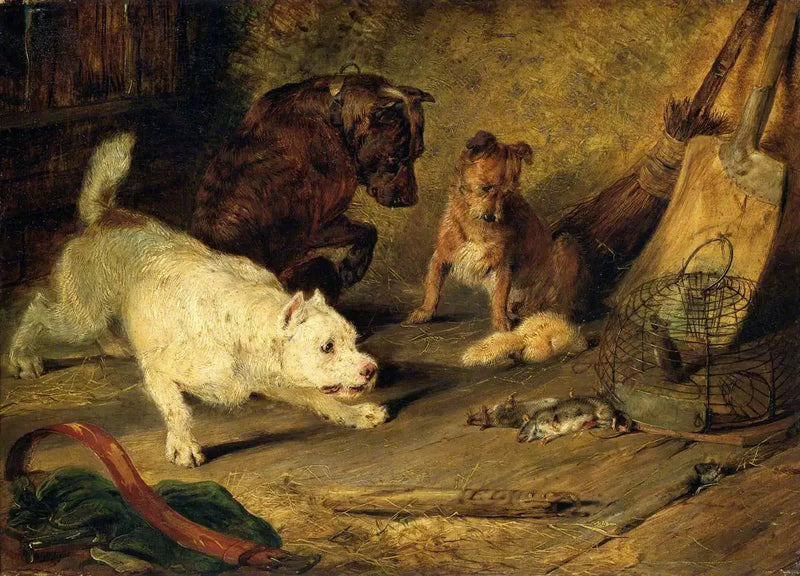 Råttjägare - Edwin Henry Landseer
