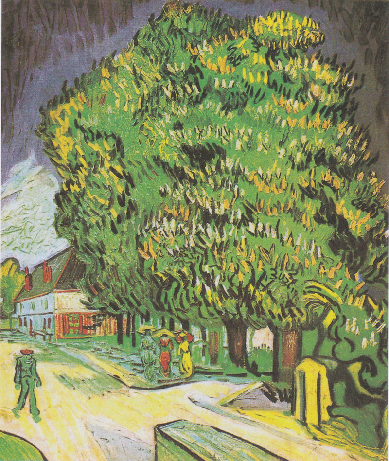 Blommande kastanjeträd - Vincent van Gogh