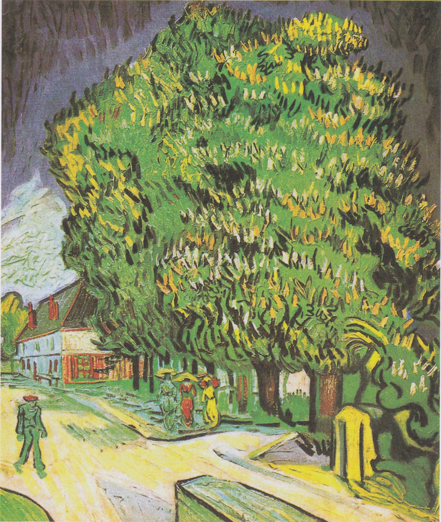 Blommande kastanjeträd - Vincent van Gogh