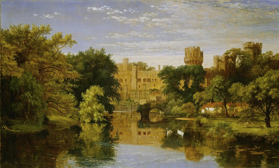 Château de Warwick, England - Jasper Francis Cropsey