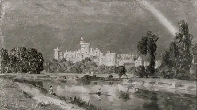 Windsor Castle - Sanford Robinson Gifford