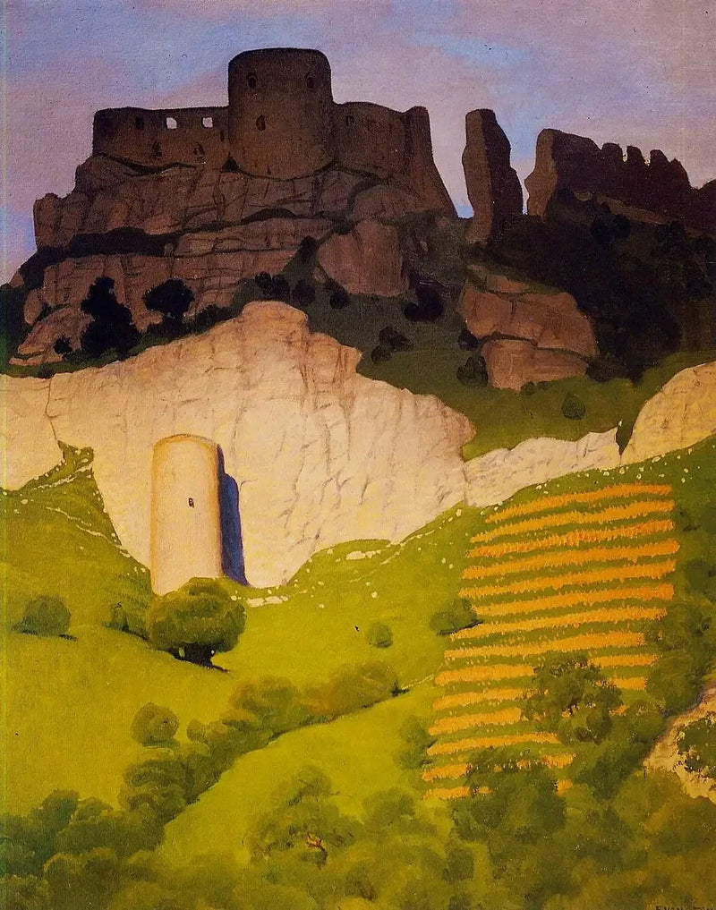 Château Gaillard i Andelys - Félix Vallotton