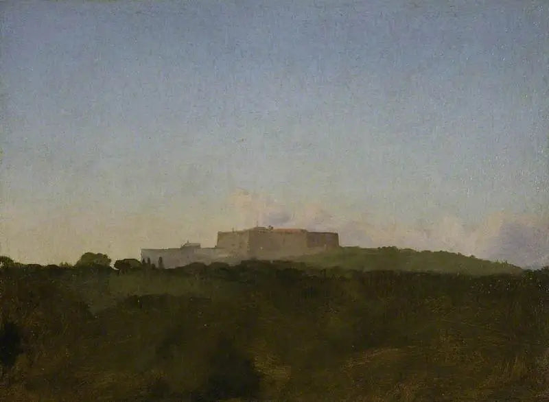 Château Sant'Elmo, från Capodimonte - Edgar Degas