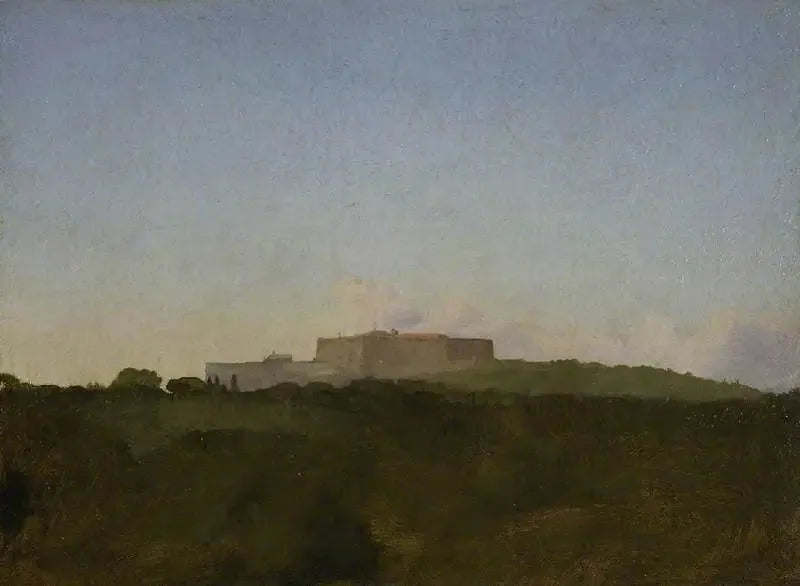 Château Sant'Elmo, från Capodimonte - Edgar Degas