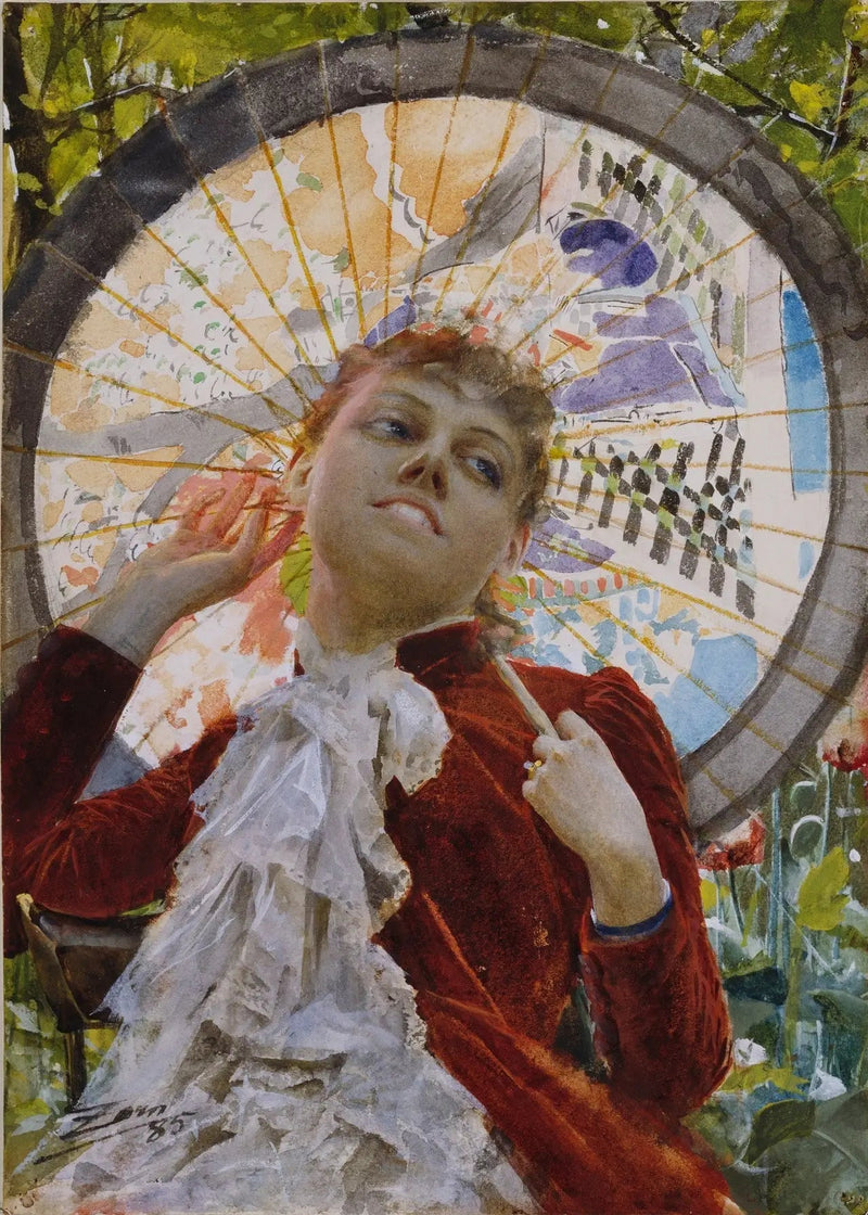 Slott i Spanien - Anders Zorn