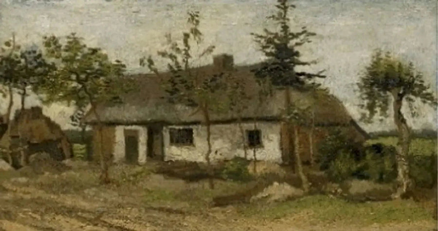 Stuga - Vincent van Gogh
