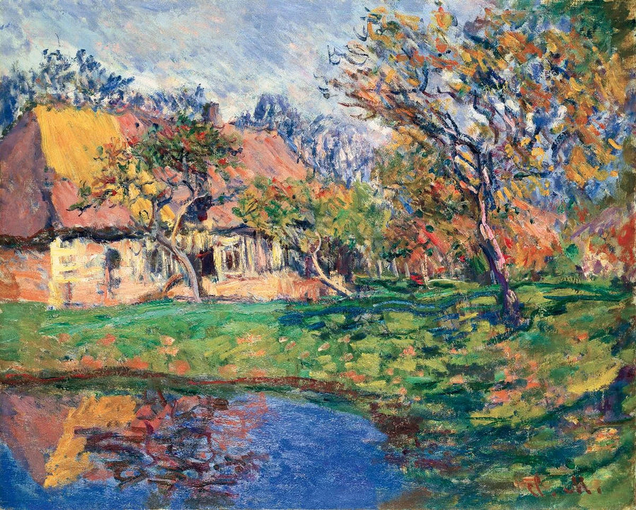 Norman stuga W1023 - Claude Monet