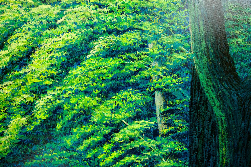 Stig i den Gröna Skogen  | 130 x 190 cm