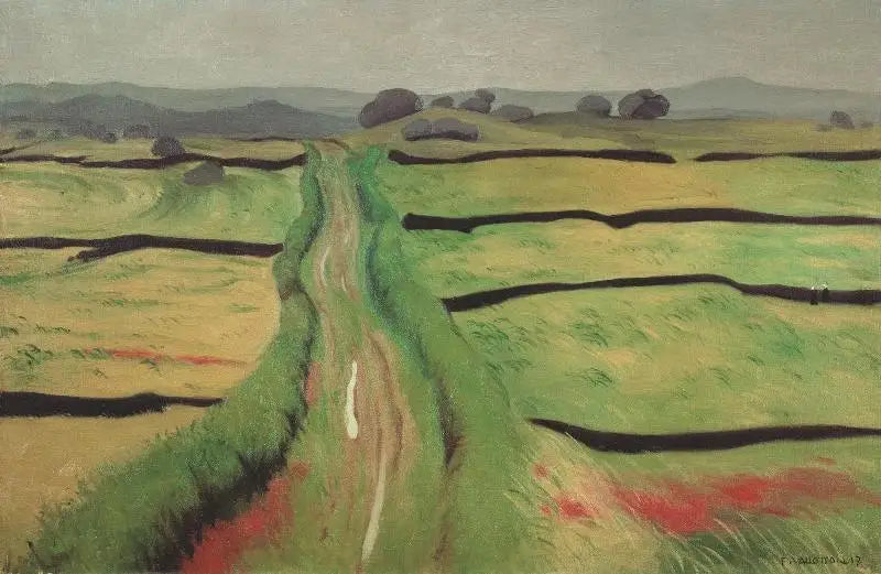 Väg genom hedlandet - Félix Vallotton