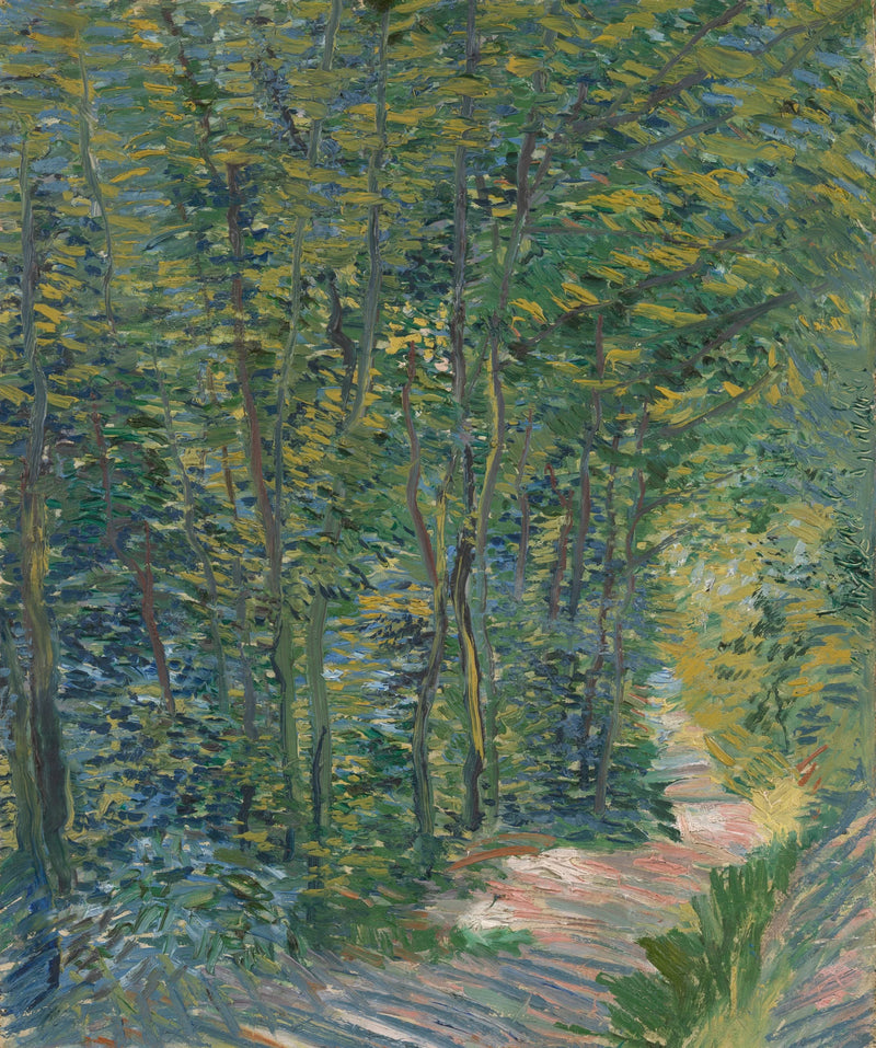 Stig i skogen - Vincent van Gogh