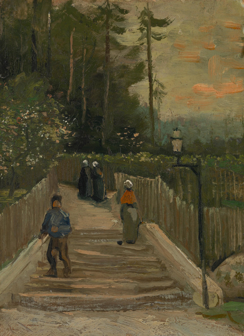 Rue de Montmartre - Vincent van Gogh