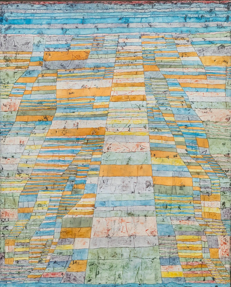 Huvudväg och sidovägar - Paul Klee