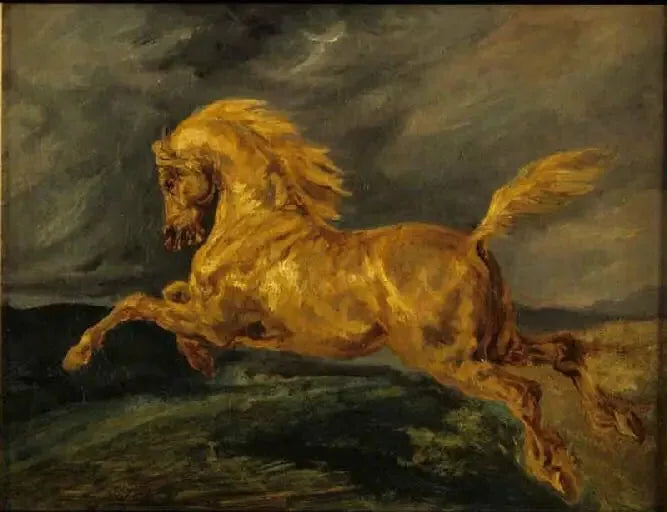 Galopperande häst - Théodore Géricault