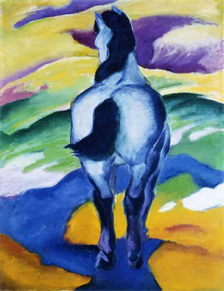 Blå Häst II - Franz Marc