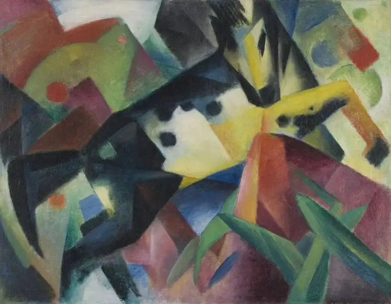 Språngande häst - Franz Marc