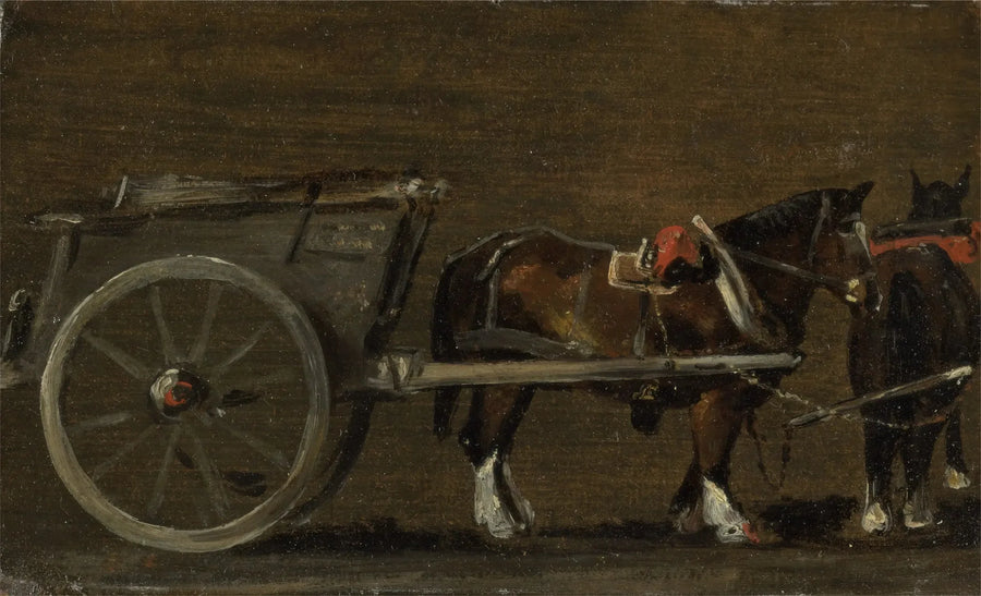 Häst och vagn - John Constable