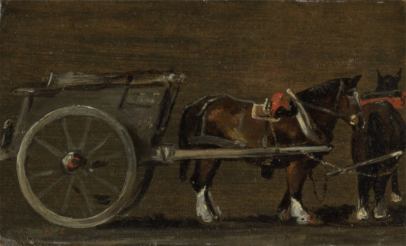 Häst och vagn - John Constable