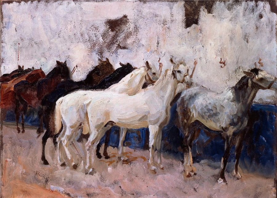 Hästar i Palma - John Singer Sargent