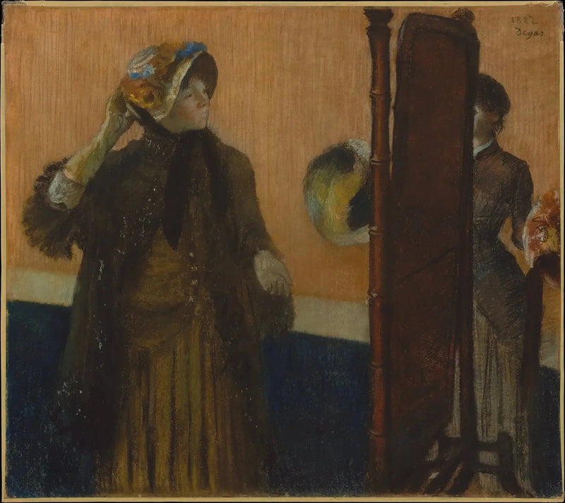 Hos modisten - Edgar Degas