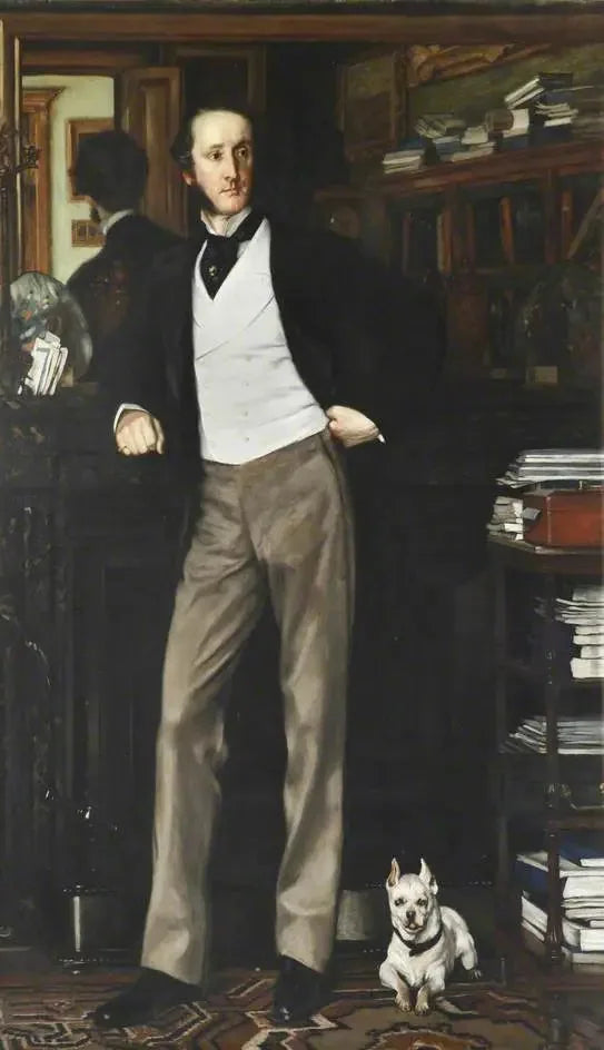 Chichester Samuel Parkinson-Fortescue (1823–1898), baron Carlingford och 2:a baron Clermont - James Tissot