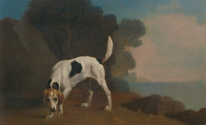 Följsam hund - George Stubbs